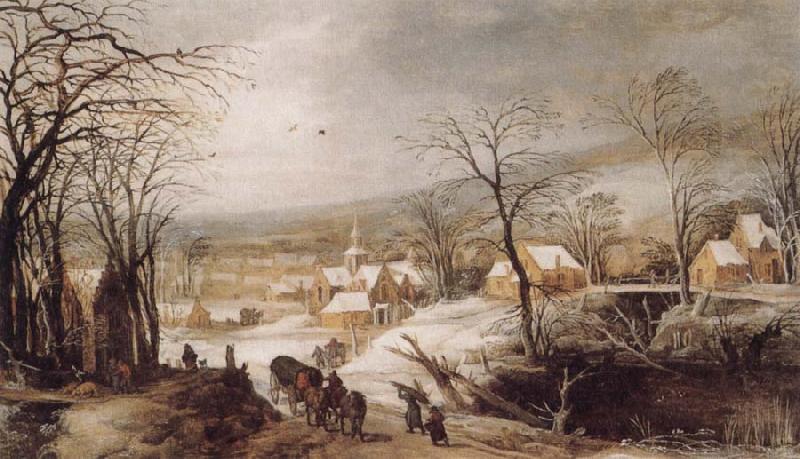 Joos de Momper Winter Landscape china oil painting image